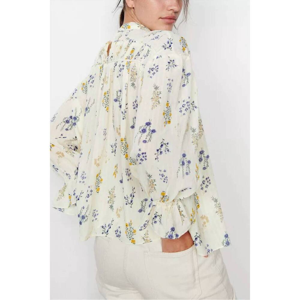 NEW BA&SH albin top in off white - Picture 3 of 5